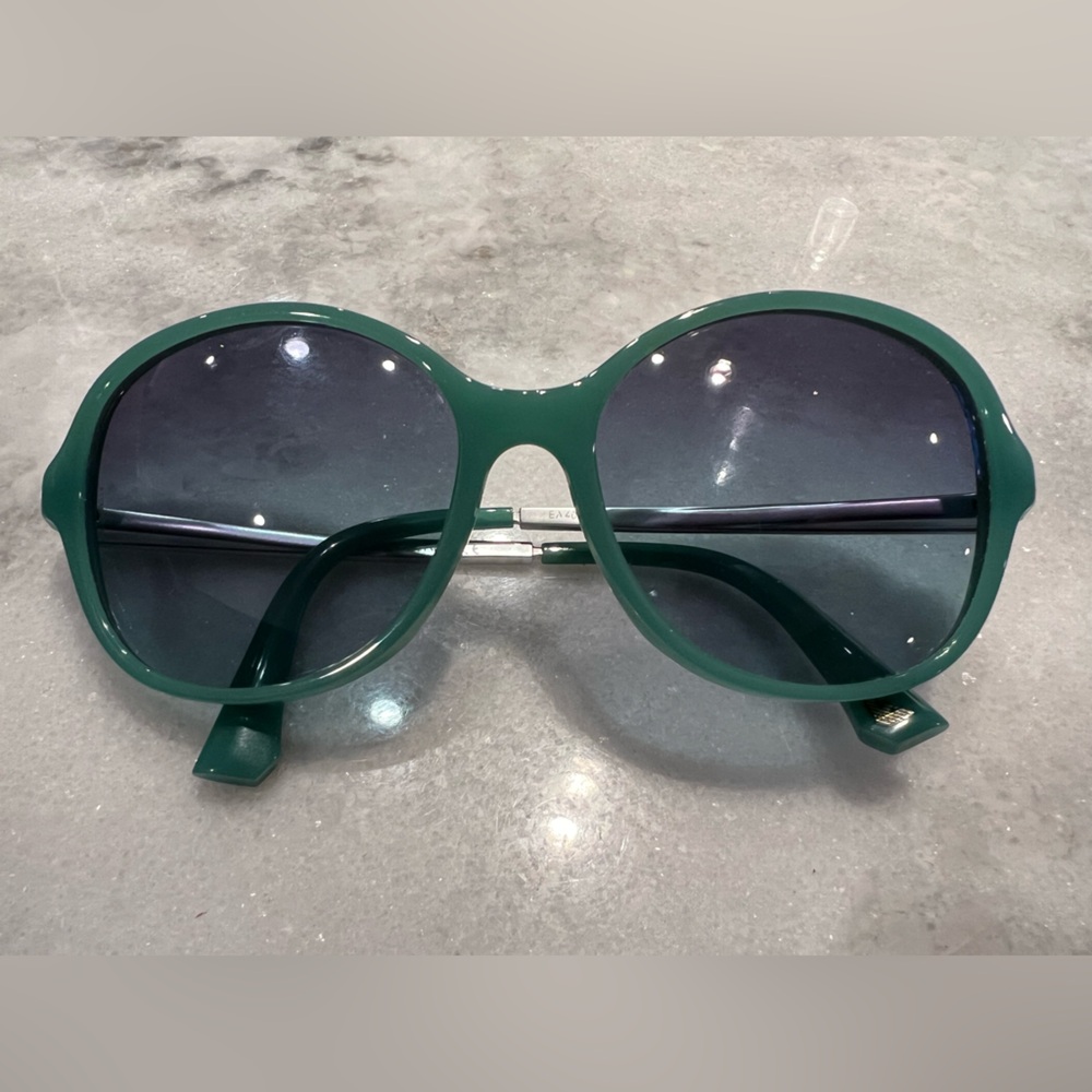 Teal green Emporio Armani sunglasses